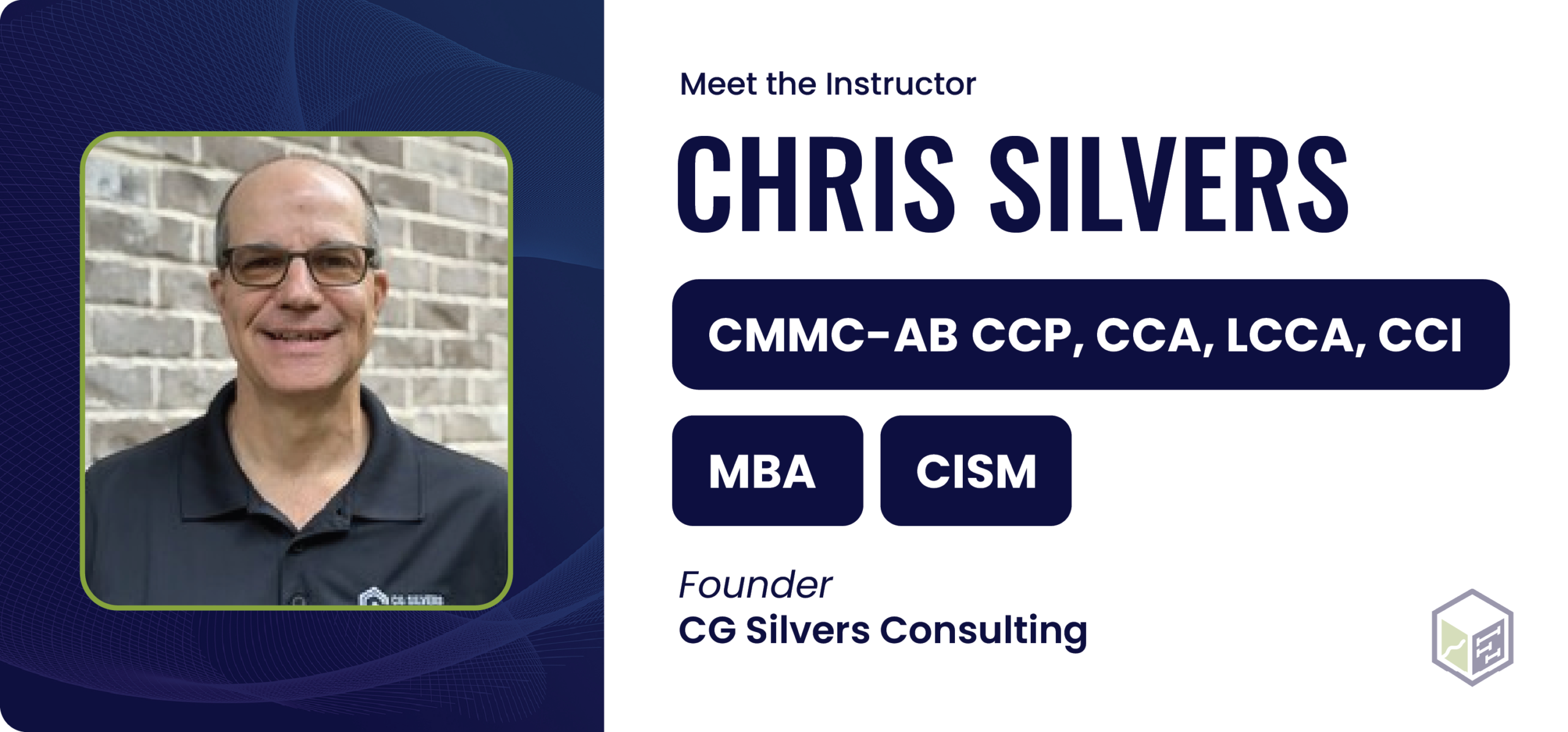 Chris Silvers CMMC instructor card